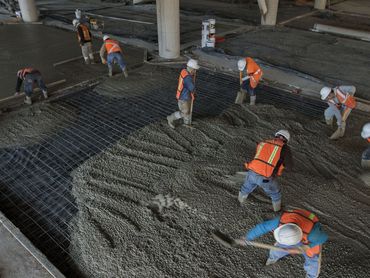 Pramoninių grindų betonavimas